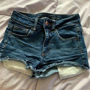 American eagle jean shorts